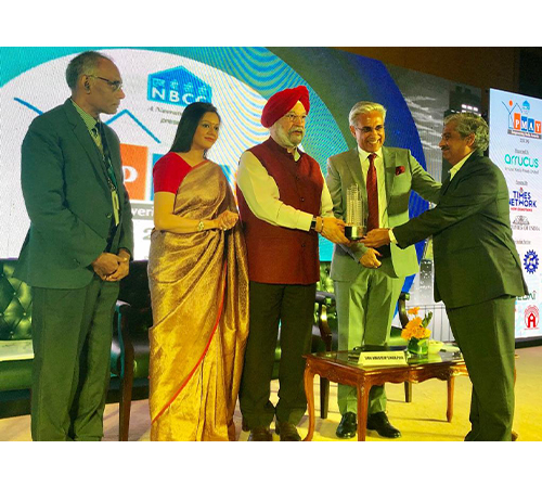 National Winner of the PMAY Empowering India Awards 