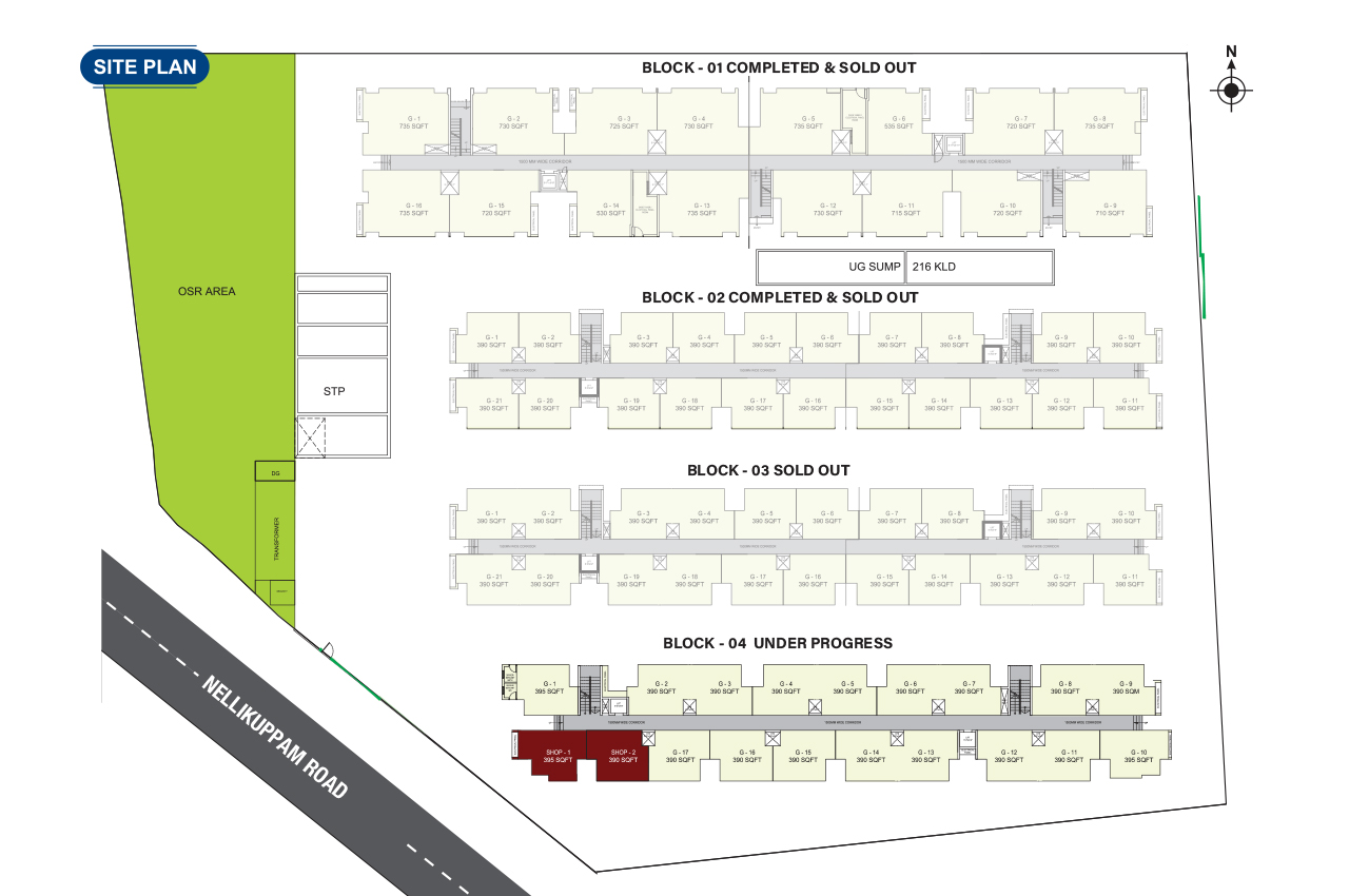 Haripriya Property Site Plan