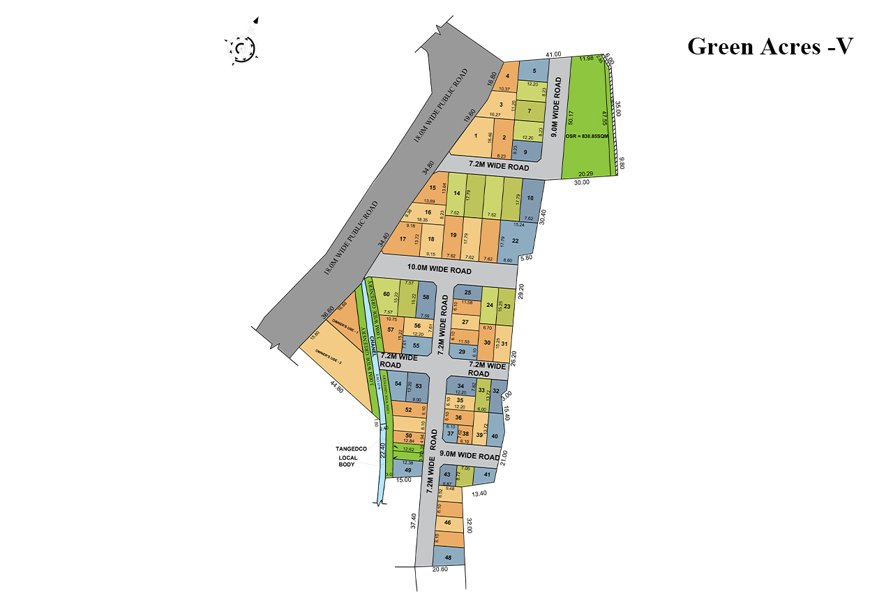Site Plan Green Acres 5 